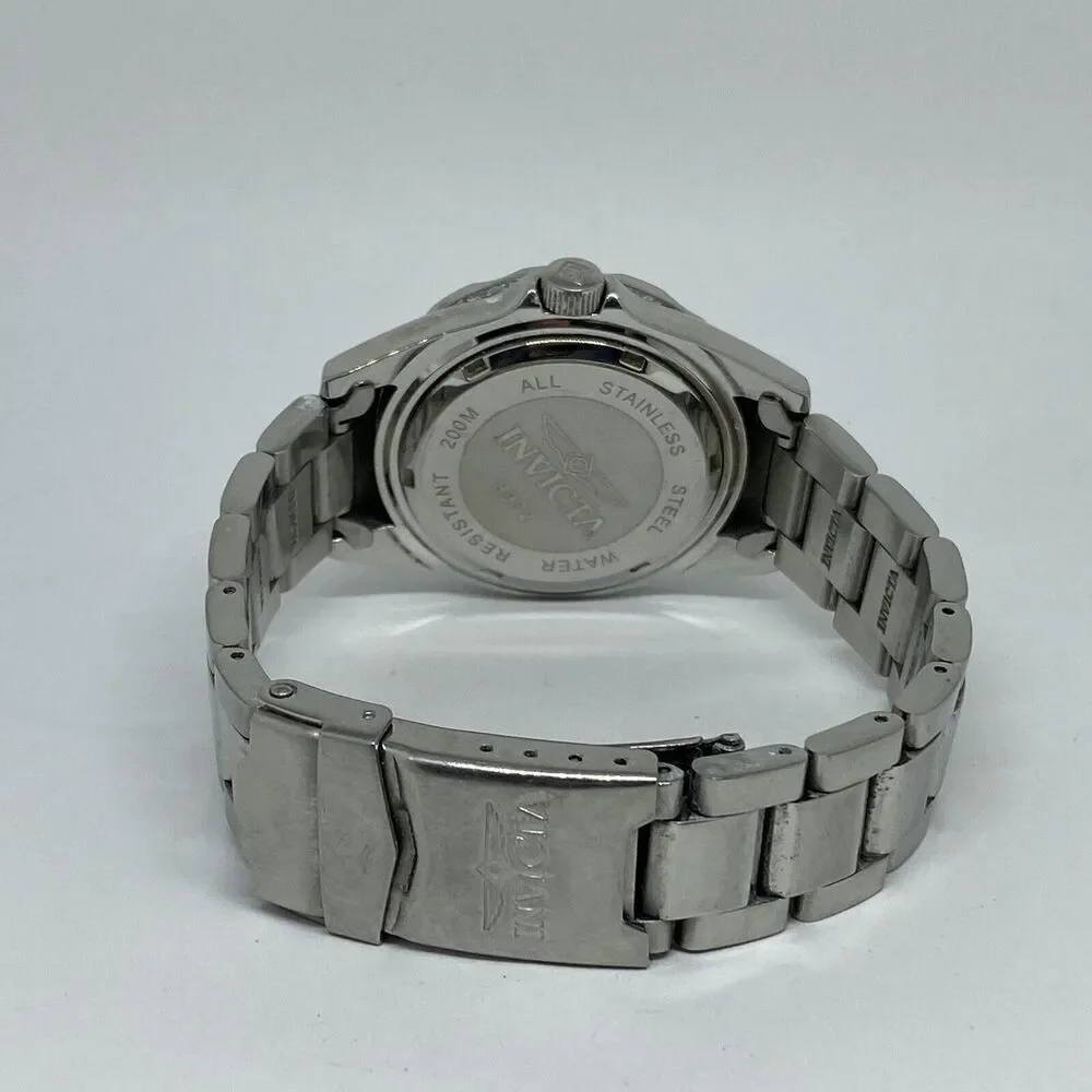 Invicta Pro Diver 8932 Men Silver Stainless Steel Analog Dial Quartz Watch RQ583